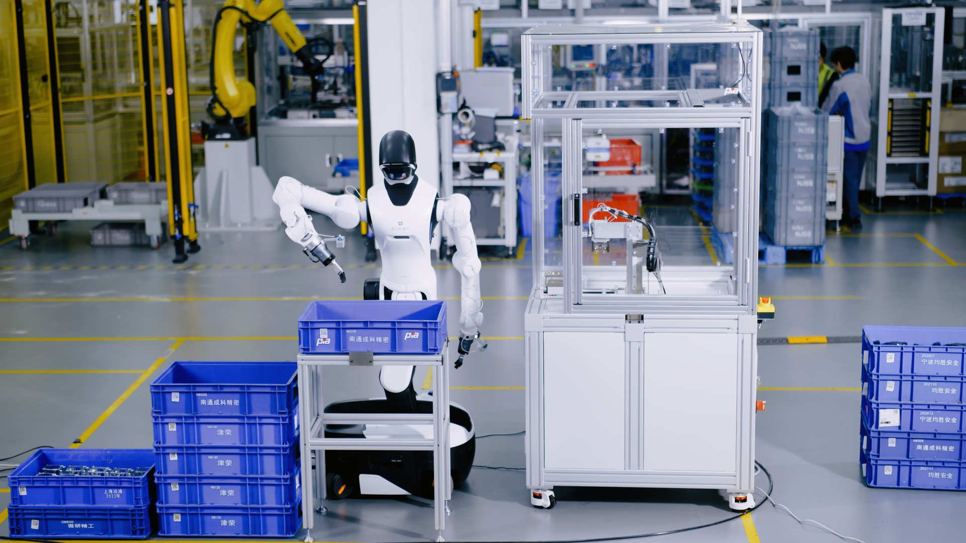 成功率99.9%，人效达120%！智元精灵G2落地均胜电子生产线